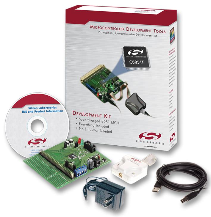 C8051F340DK DEV KIT, FOR C8051F340 SILICON LABS