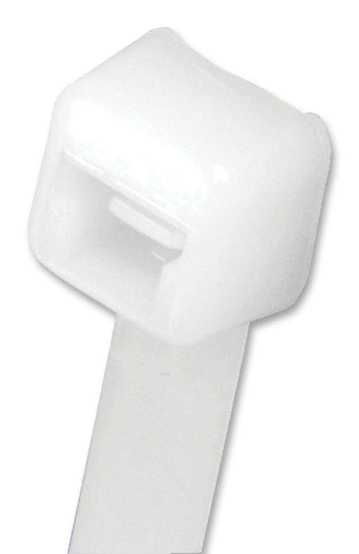 PLT2S-C CABLE TIE, NAT, 188X4.8MM, PK100 PANDUIT