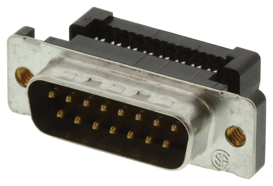 1658608-3 PLUG, IDC, 15WAY AMP - TE CONNECTIVITY