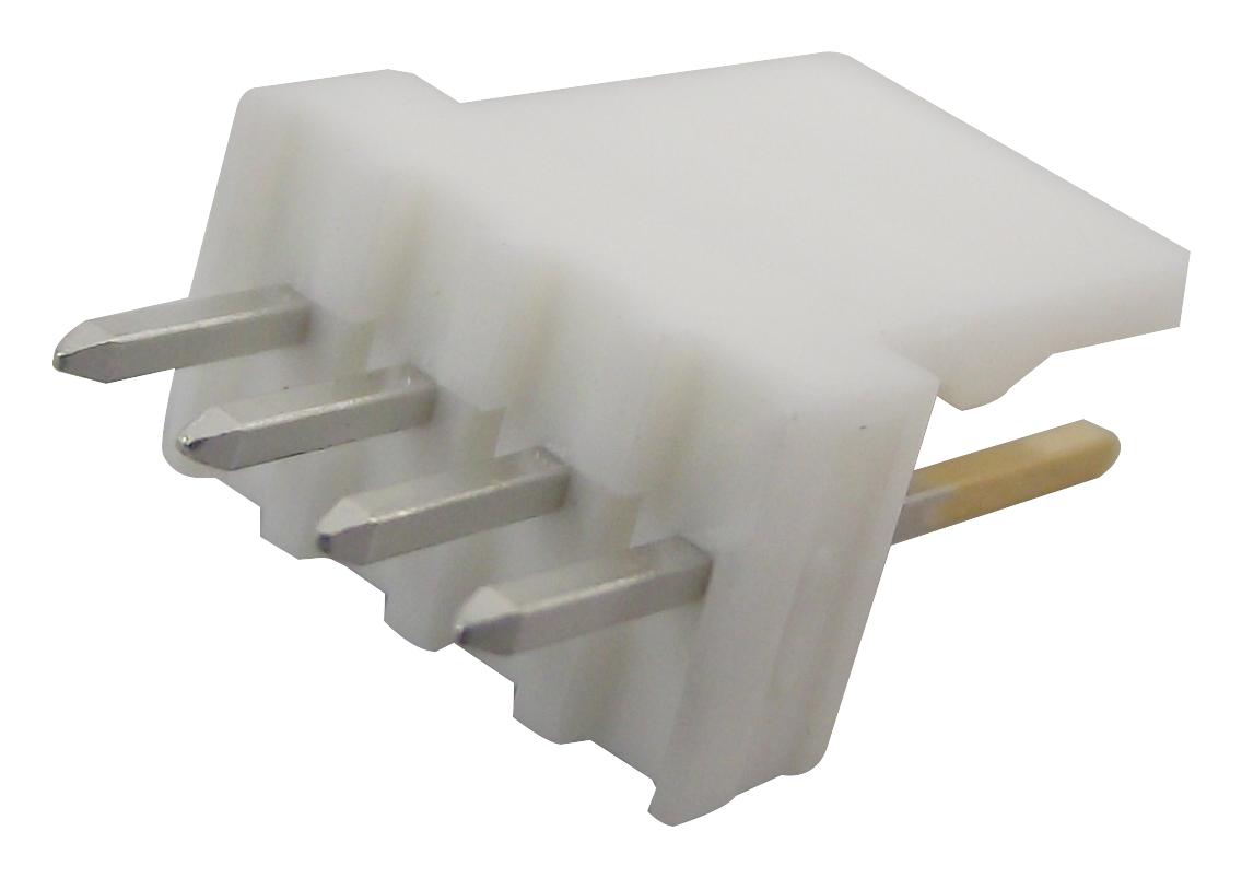 22-29-2041 CONNECTOR, HEADER, 4POS, 1ROW, 2.54MM MOLEX