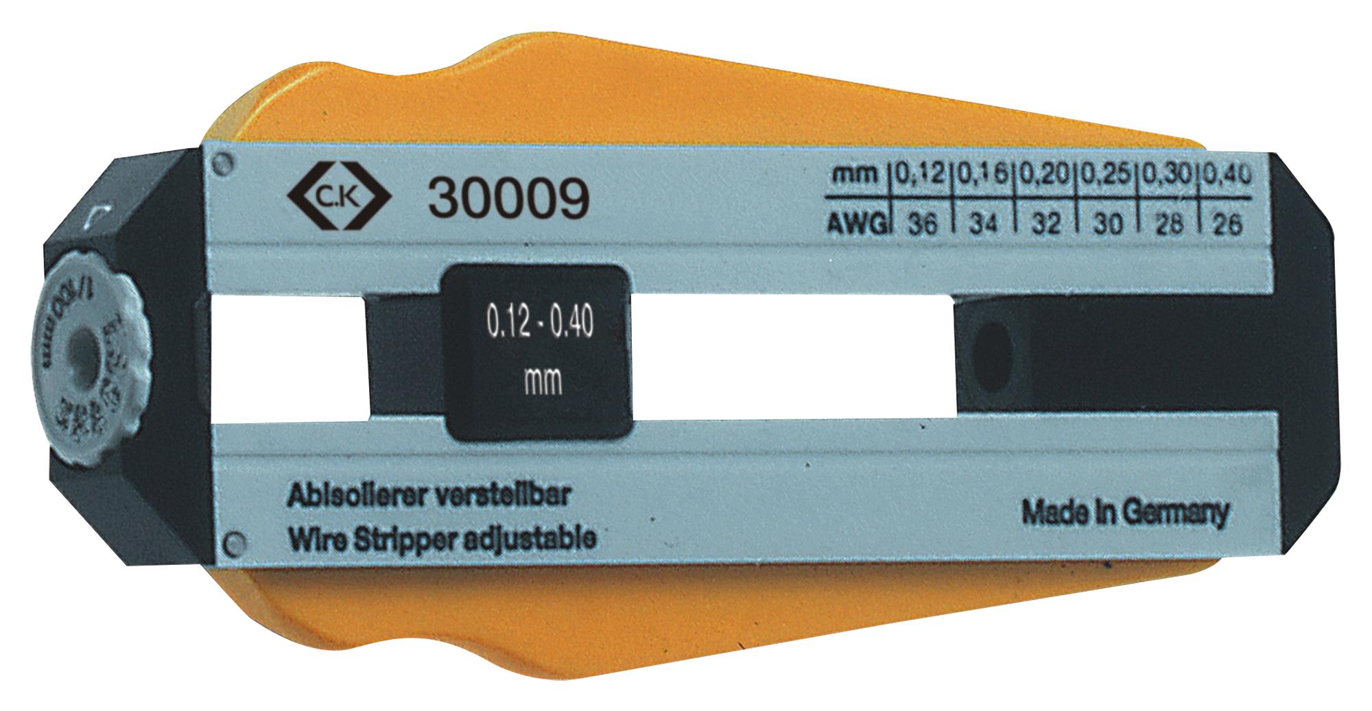 330009 STRIPPER, WIRE,0.12-0.4MM CK TOOLS