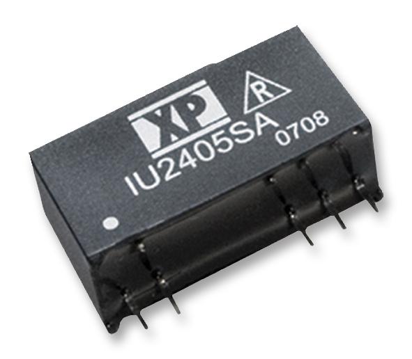 IU1212SA CONVERTER, DC/DC, 2:1I/P, 2W, 12V XP POWER