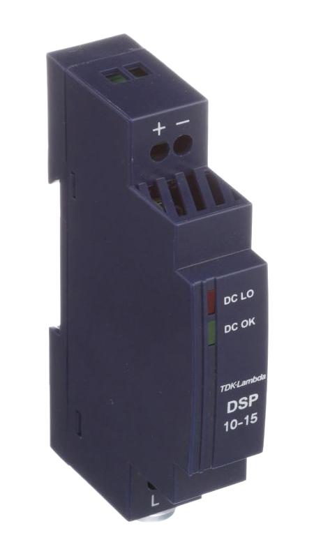 DSP10-15 PSU, DIN RAIL, 15V, 0.67A, 10W TDK-LAMBDA