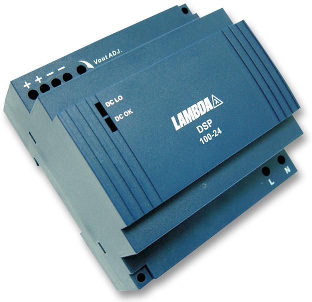 DSP100-24 PSU, DIN RAIL, 24V, 100W, 4.2A TDK-LAMBDA