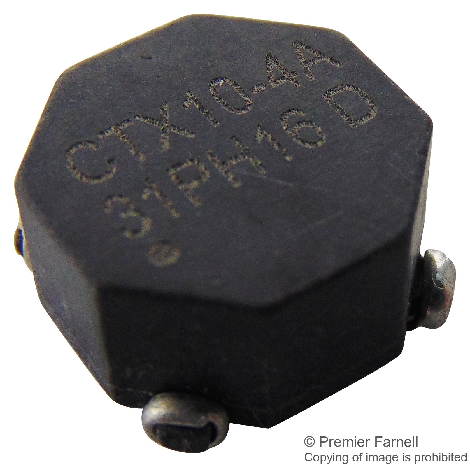 CTX10-4A-R INDUCTOR, 10UH, 25% EATON COILTRONICS