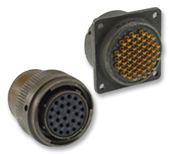 MS3121E12-10P-LC CONNECTOR, CIRCULAR, 10WAY, SIZE 12 AMPHENOL INDUSTRIAL