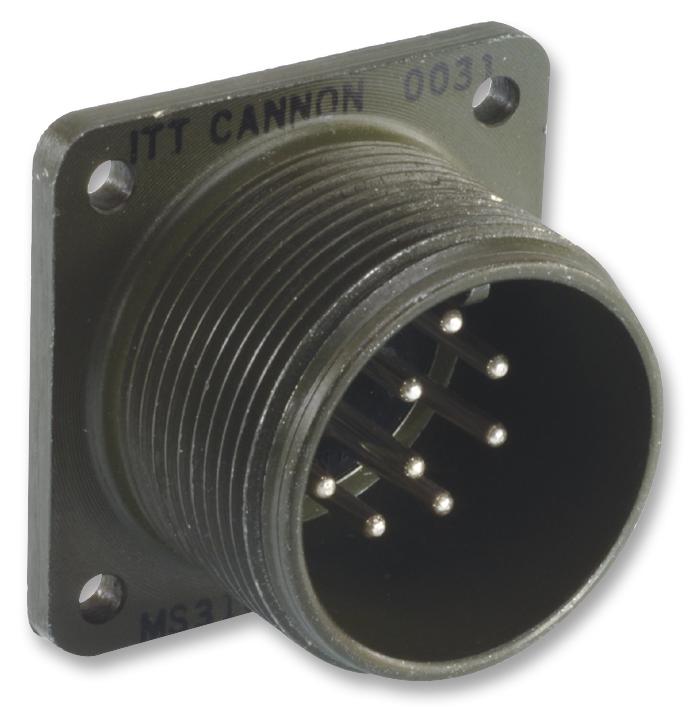 CS3102A14S-2P-025 CONNECTOR, CIRCULAR, SIZE 14S, 4WAY AMPHENOL