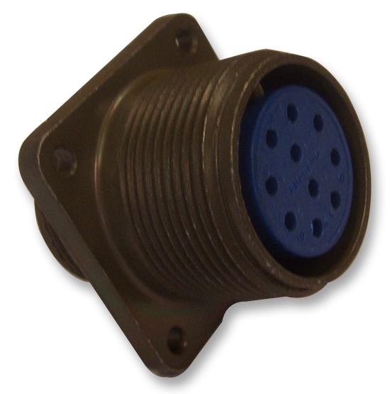 MS3100E18-9P CONNECTOR, CIRCULAR, 18-9, 7WAY, SIZE 18 AMPHENOL INDUSTRIAL