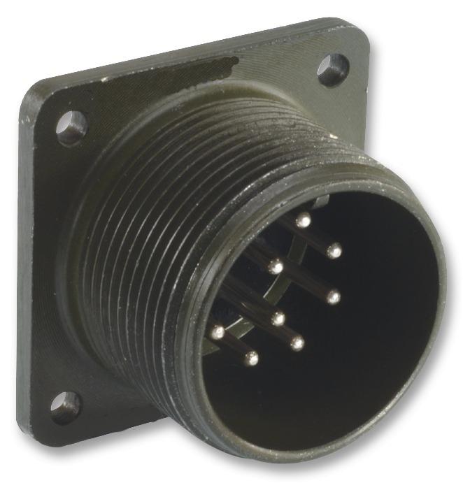 SM3102R24-11P CONNECTOR, CIRCULAR, SIZE 24, 9WAY AMPHENOL