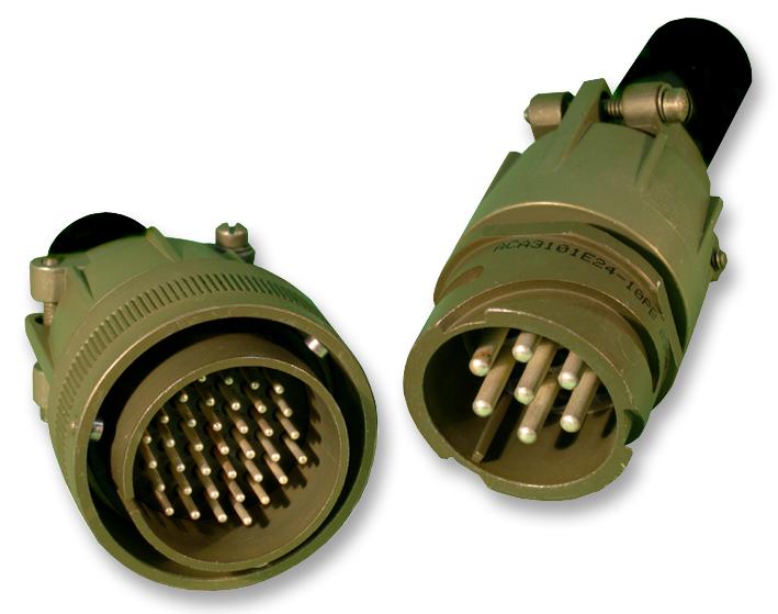 ACA3106E28-21PB CONNECTOR, CIRCULAR, SIZE 28, 37WAY AMPHENOL