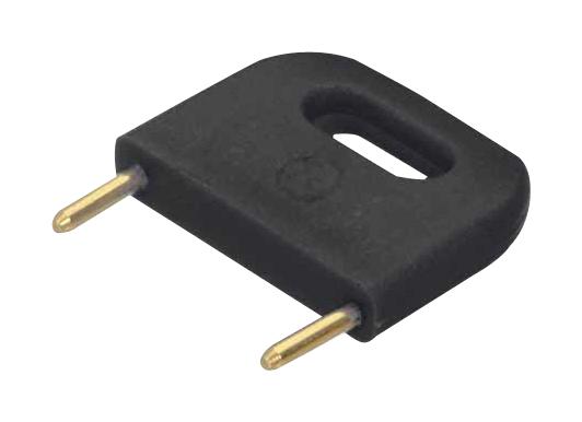 D3089-98 PLUG, SHORTING, 0.5", BLACK HARWIN