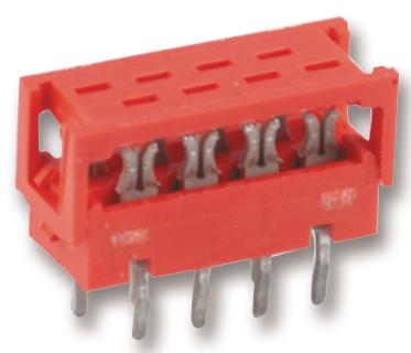 7-215570-6 CONNECTOR, PADDLE BOARD, 6WAY AMP - TE CONNECTIVITY