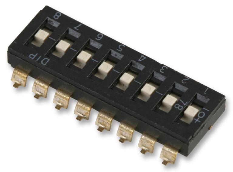 MCTIMR-08 SWITCH, DIL, TRI-STATE, SMD, 8WAY MULTICOMP PRO