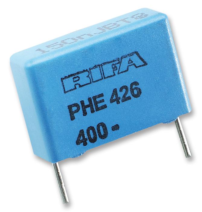 PHE426KA5220JR05 CAP, 0.022µF, 400V, 5%, PP, RADIAL KEMET