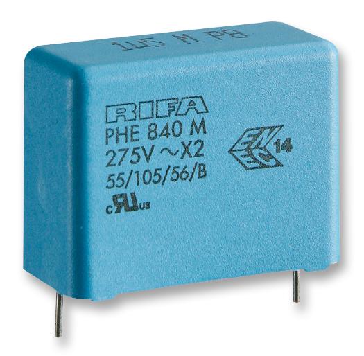 PHE840MD6220MD13R06L2 CAP, 0.22µF, 20%, PP, RADIAL KEMET