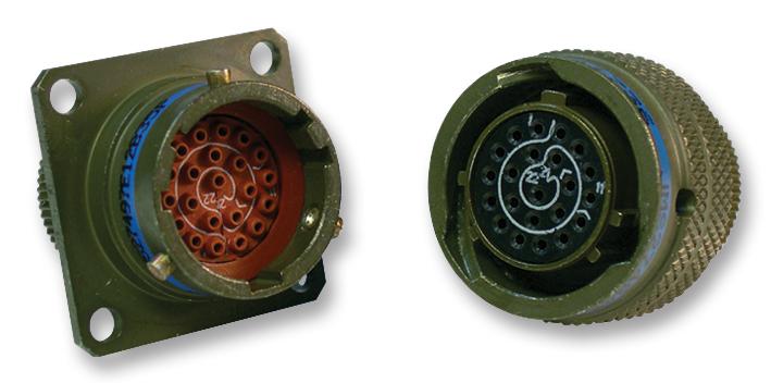 MS27499E12B3P-LC CONNECTOR, CIRCULAR, 3WAY, SIZE 12 AMPHENOL INDUSTRIAL