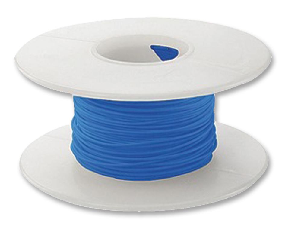 R28B-0100 WIRE, KYNAR 28AWG BLUE 30.5M METCAL