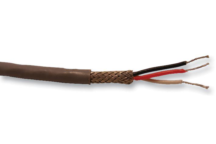 3303 CABLE, SHIELDED, 28AWG, 3CORE, PER M ALPHA WIRE