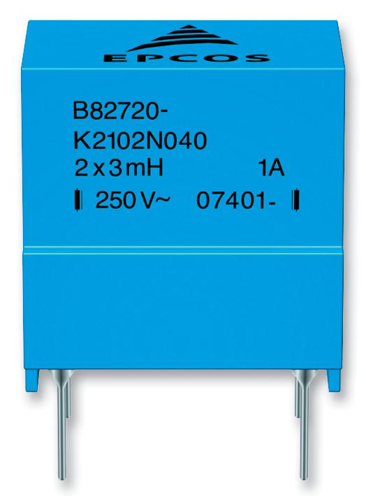 B82720K2601N040 CHOKE, RING CORE, DOUBLE, 4.4MH, 0.6A EPCOS