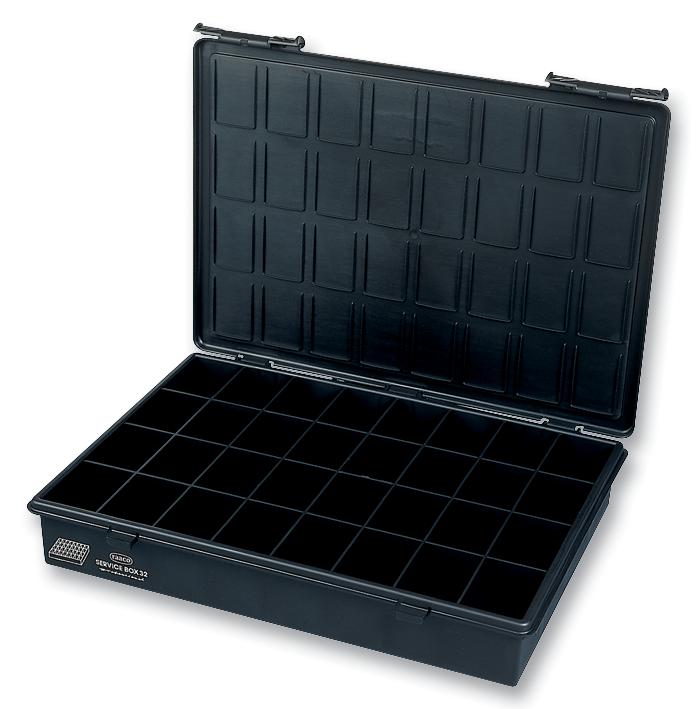 104173 ESD SERVICE CASE WITH 32 COMPARTMENTS RAACO