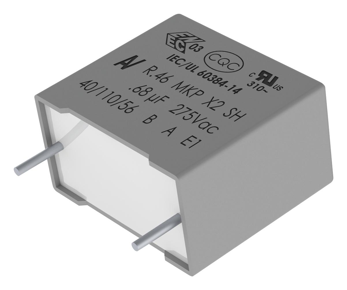 R46KI333040P2M CAP, 0.33µF, 20%, PP, RADIAL KEMET