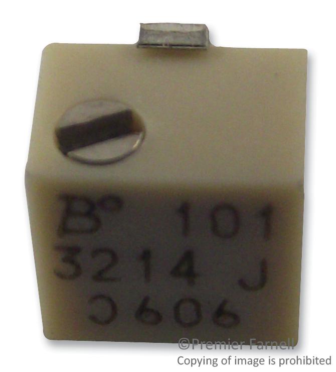 3224X-1-103E TRIMMER, POT, 10KOHM, 10%, 12TURN, SMD BOURNS