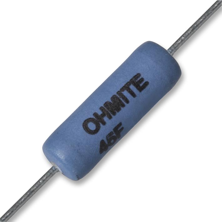 30J27RE RES, 27R, 5%, 10W, AXIAL, WIREWOUND OHMITE