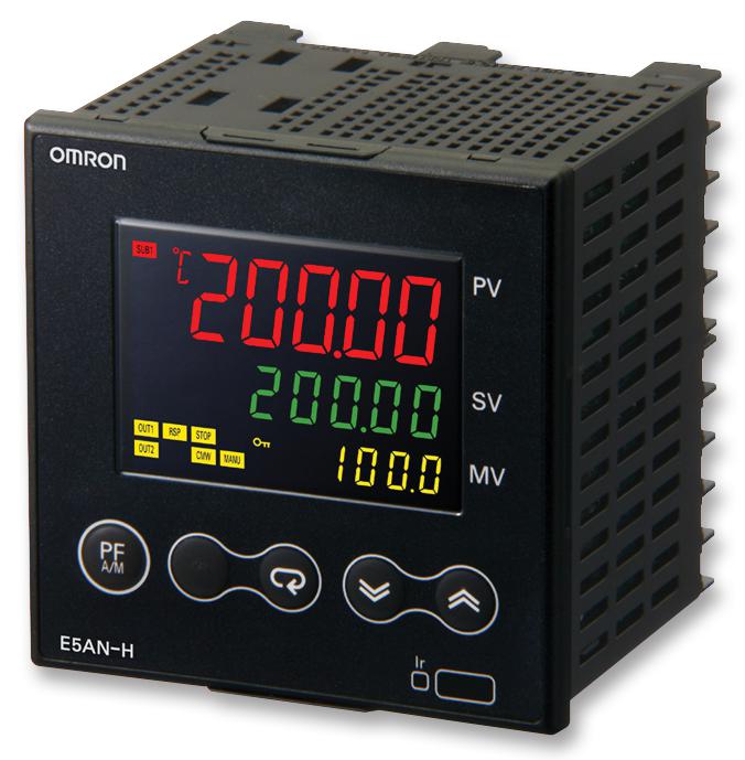 E5AN-HAA2HHBFM-500 CONTROLLER TEMP 100-240VAC OMRON