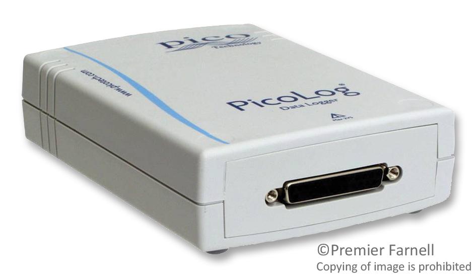 PICOLOG 1216 DATA LOGGER, 0V TO 2.5V, 16 CH, USB PICO TECHNOLOGY