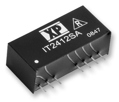 IT4812SA CONVERTER, DC/DC 3W, 12V WIDE INPUT XP POWER