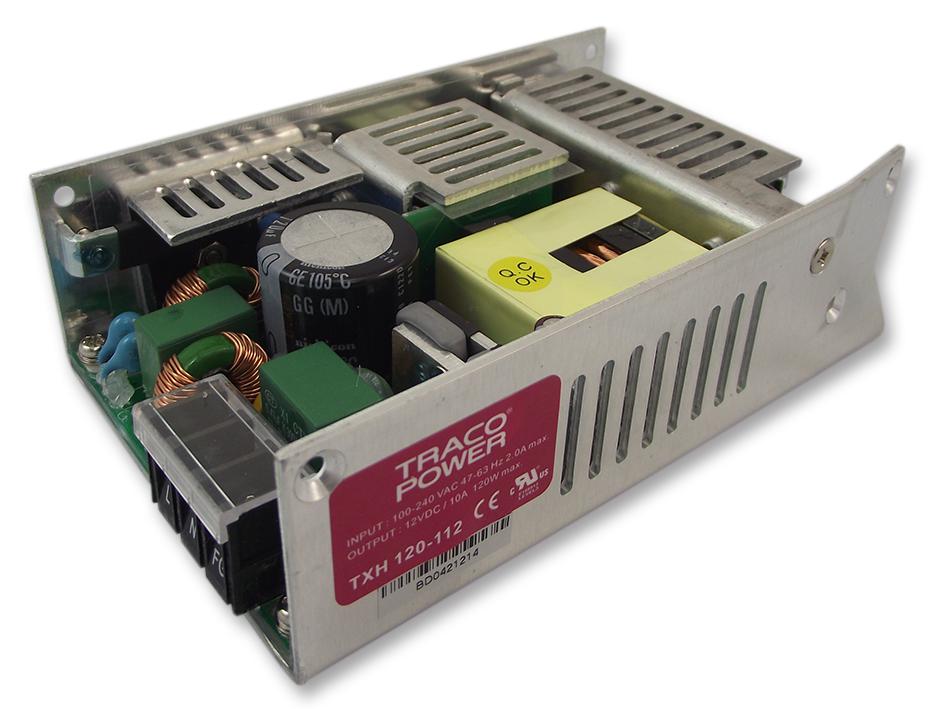 TXH 240-112 PSU, AC TO DC, 240W, 12V, 20A TRACO POWER