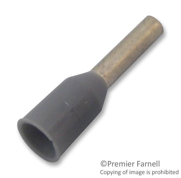 966067-4 FERRULE, AWG18.5, GRAY AMP - TE CONNECTIVITY