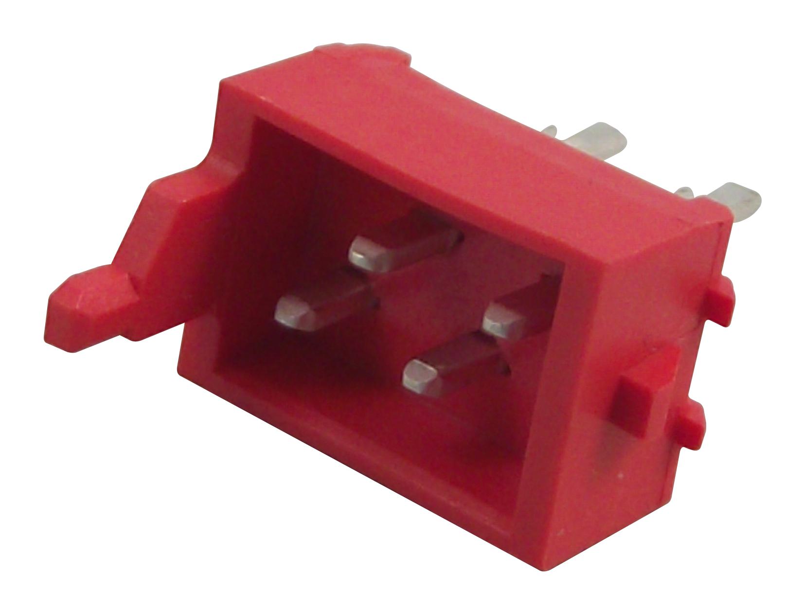 215464-4 CONNECTOR, 4WAY, VERTICAL, 1.27 AMP - TE CONNECTIVITY