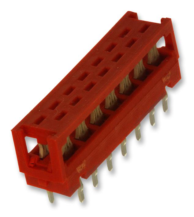 1-215570-4 CONNECTOR, 14WAY, AWG28, 1.27 AMP - TE CONNECTIVITY