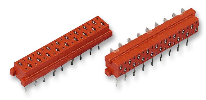 215079-6 CONNECTOR, RCPT, 6POS, 2ROW, 1.27MM AMP - TE CONNECTIVITY