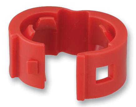 PCBANDRD-Q CABLE CLIP, PATCH CORD, RED, PK25 PANDUIT