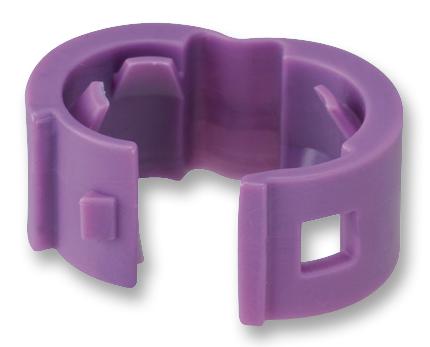 PCBANDVL-Q CABLE CLIP, PATCH CORD, VIOLET, PK25 PANDUIT