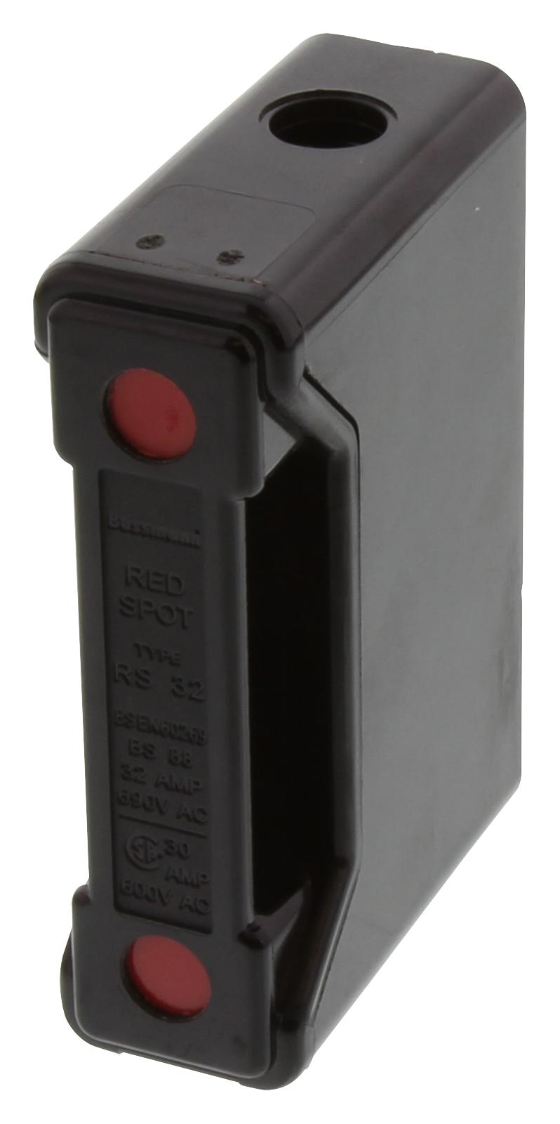 RS32H (B) FUSE CARRIER, A2, BLACK GE POWER CONTROLS