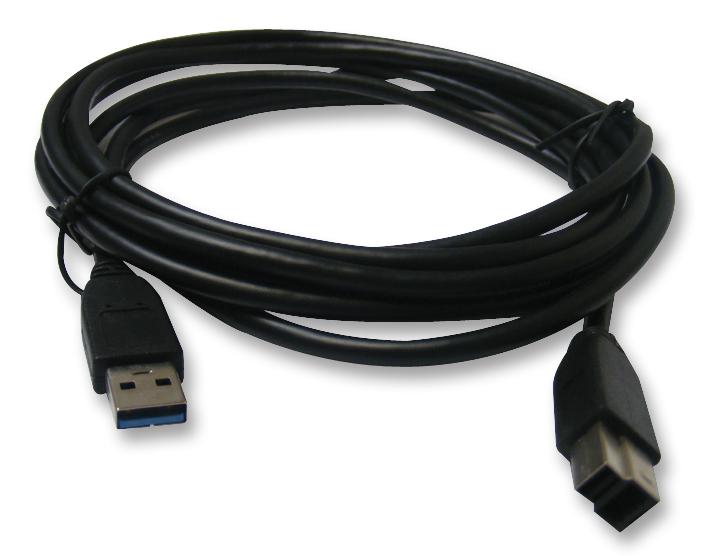 11.02.8870 CABLE ASSEMBLY, USB3.0, TYPE A-B, 1.8M ROLINE