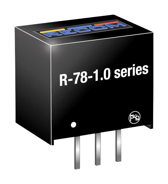 R-783.3-1.0 DC-DC CONVERTER, 3.3V, 1A RECOM POWER