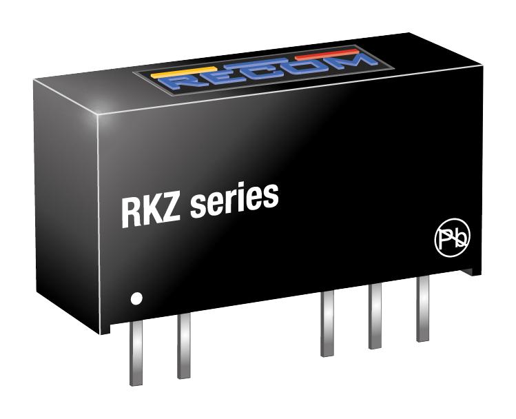 RKZ-0505S DC-DC CONVERTER, MEDICAL, 5V, 0.4A RECOM POWER