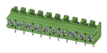 PT1,5/3-5.0-V TERMINAL BLOCK, WIRE TO BRD, 3POS, 16AWG PHOENIX CONTACT