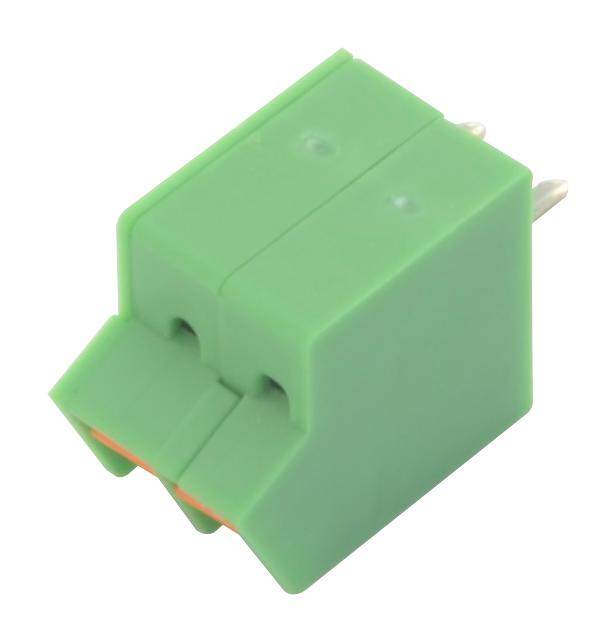 SPTA 1/2-3.5 TERMINAL BLOCK, WIRE TO BRD, 2POS, 16AWG PHOENIX CONTACT