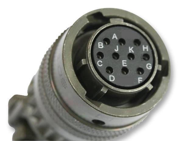 85106P168PX50 CIRCULAR CONN, CABLE MOUNT PLUG, 16-8 SOURIAU-SUNBANK / EATON