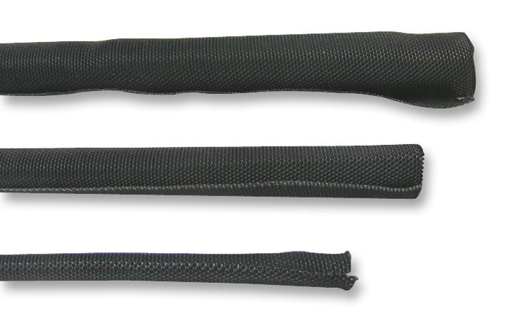 KPT WRAP 10MM BLK BRAID, RETROFIT, BLACK, 10MM, 100M MULTICOMP PRO