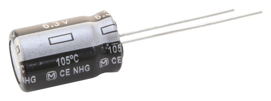 EEUFS1E222B CAP, 2200UF, 25VDC, ALU ELEC, RADIAL PANASONIC