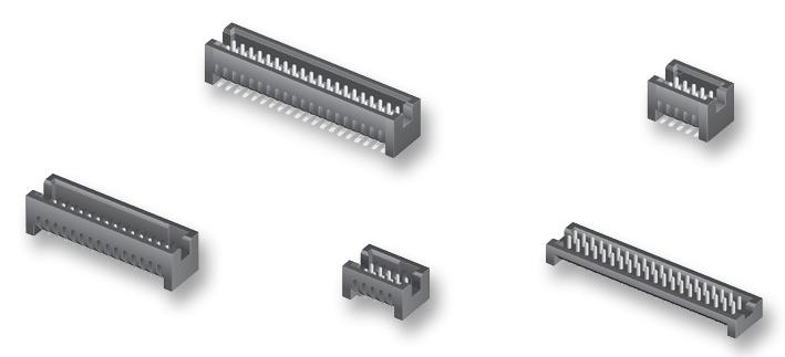 TFM-110-02-L-D-A CONNECTOR, HEADER, 20POS, 2ROW, 1.27MM SAMTEC