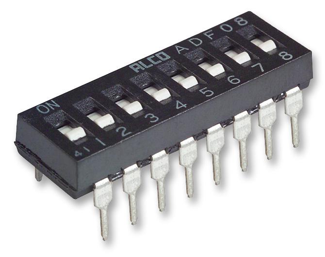 1-1825002-3 DIP SWITCH, 8POS, SPST, SLIDE TE CONNECTIVITY