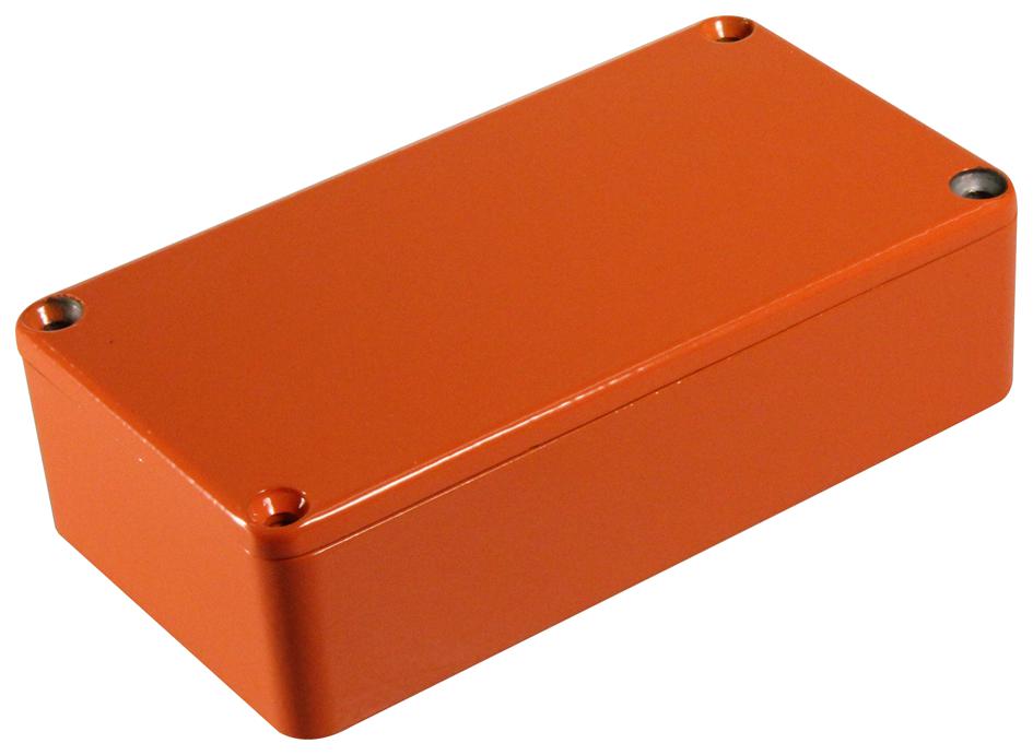 1590BBOR BOX, ORANGE, 34X94X119MM HAMMOND