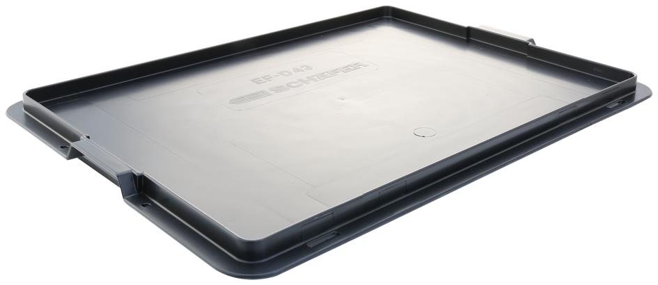 EF-D32PPL TOTE BOX LID CONDUCTIVE 300X200MM SSI SCHAEFER